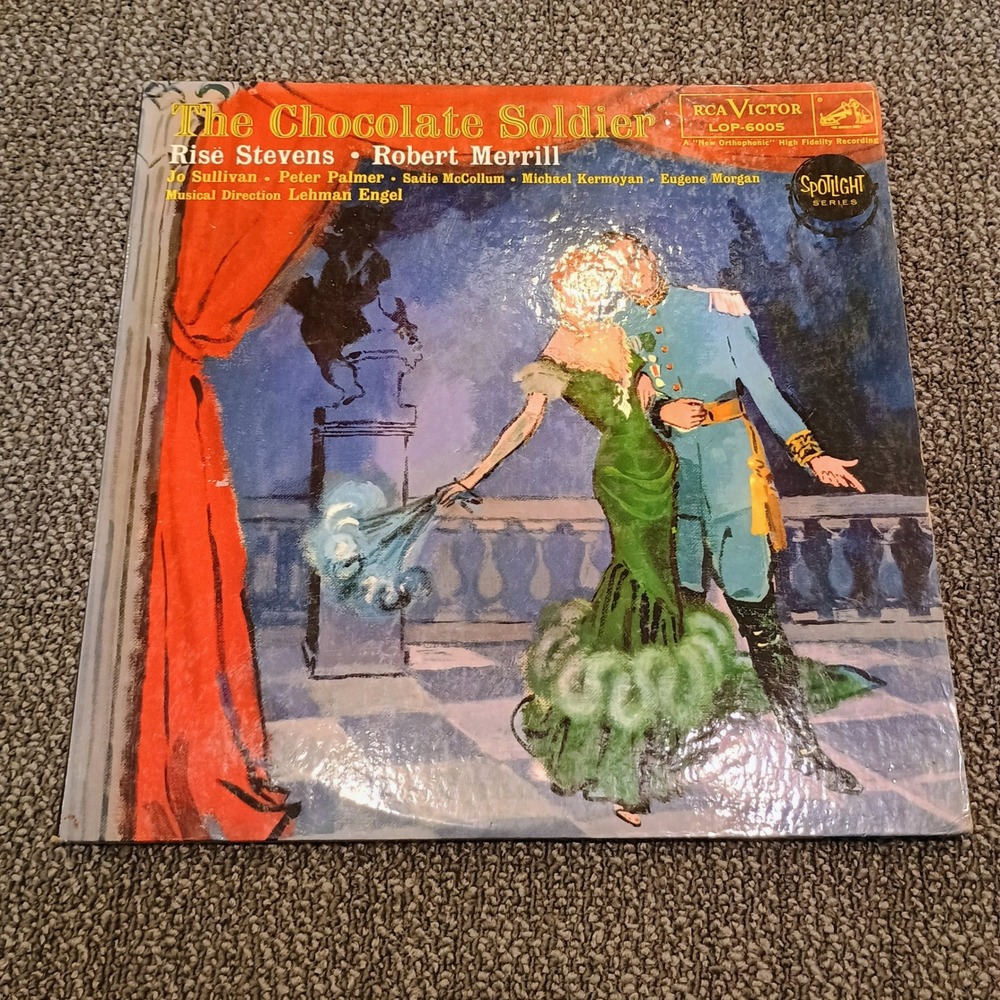 The Chocolate Soldier Rise Stevens Robert Merrill RCA Victor LOP-6005 Vinyl 2LP